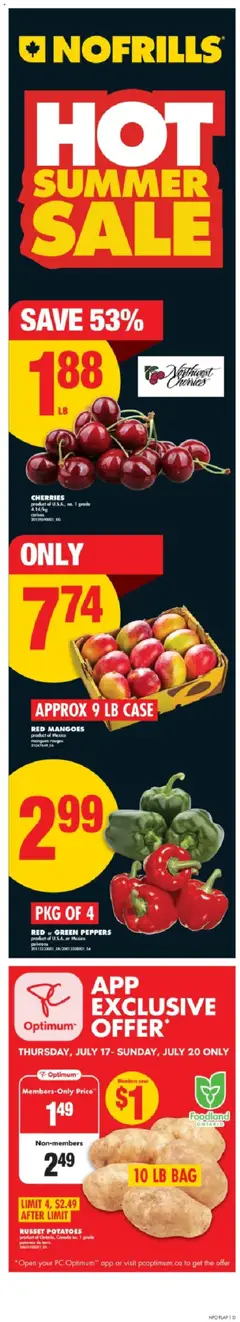 Preview No Frills weekly flyer / circulaire valid from Jul 17, 2025