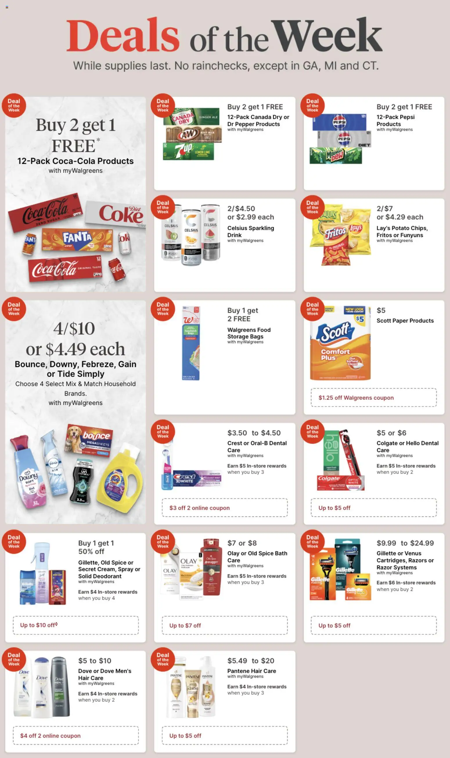 Walgreens Weekly Ad - page 1- valid from 04/26/2026
