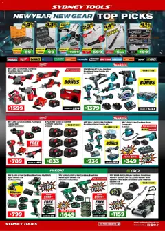 Sydney Tools catalogue preview - valid from 02/01/2026