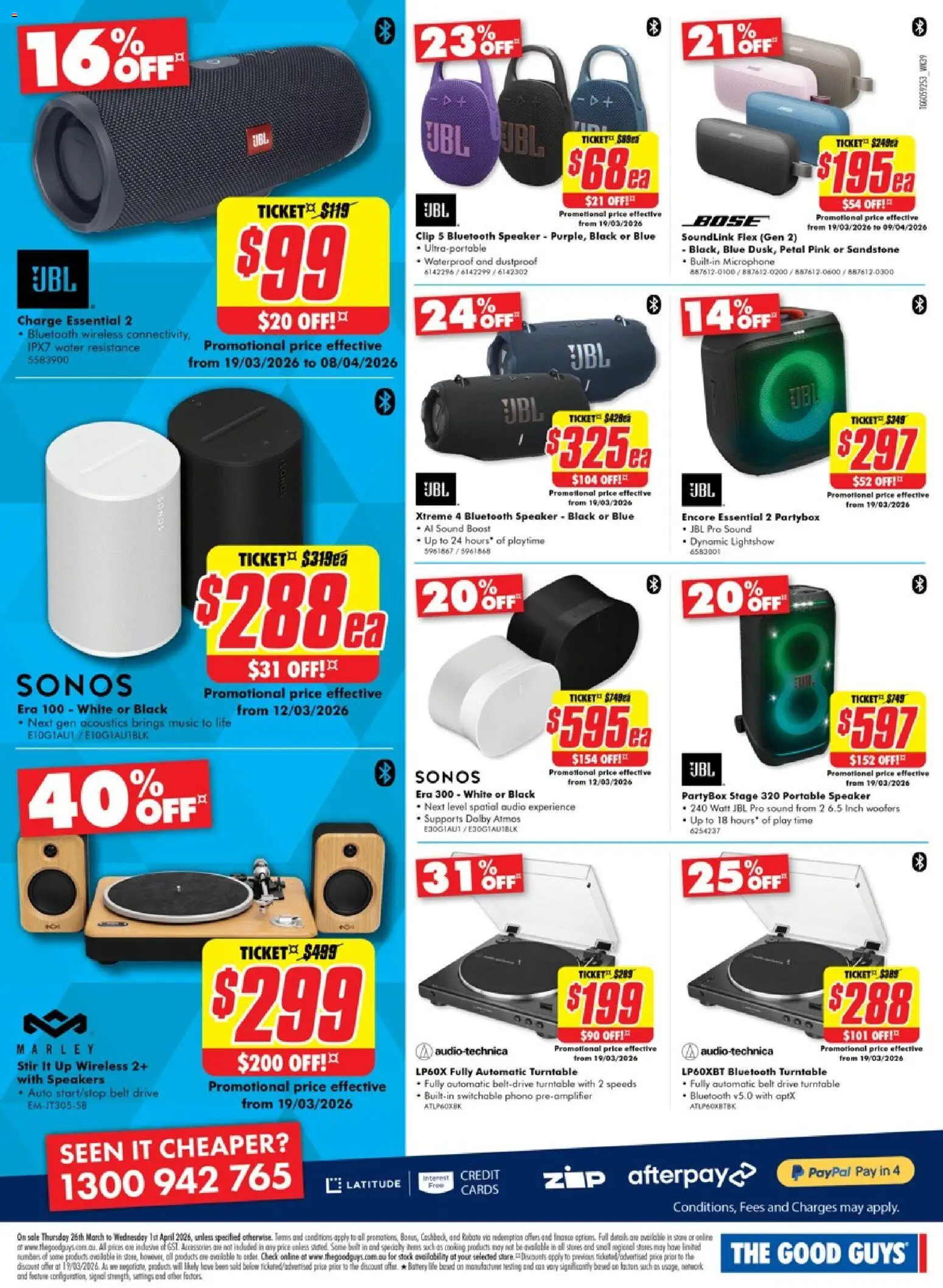 The Good Guys catalogue  - page 23- valid from 25/03/2026