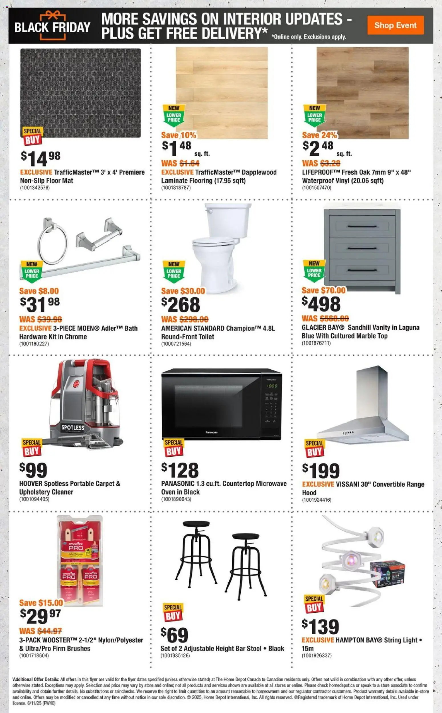 Home Depot - Black Friday  - page 10- valid from Nov 6, 2025