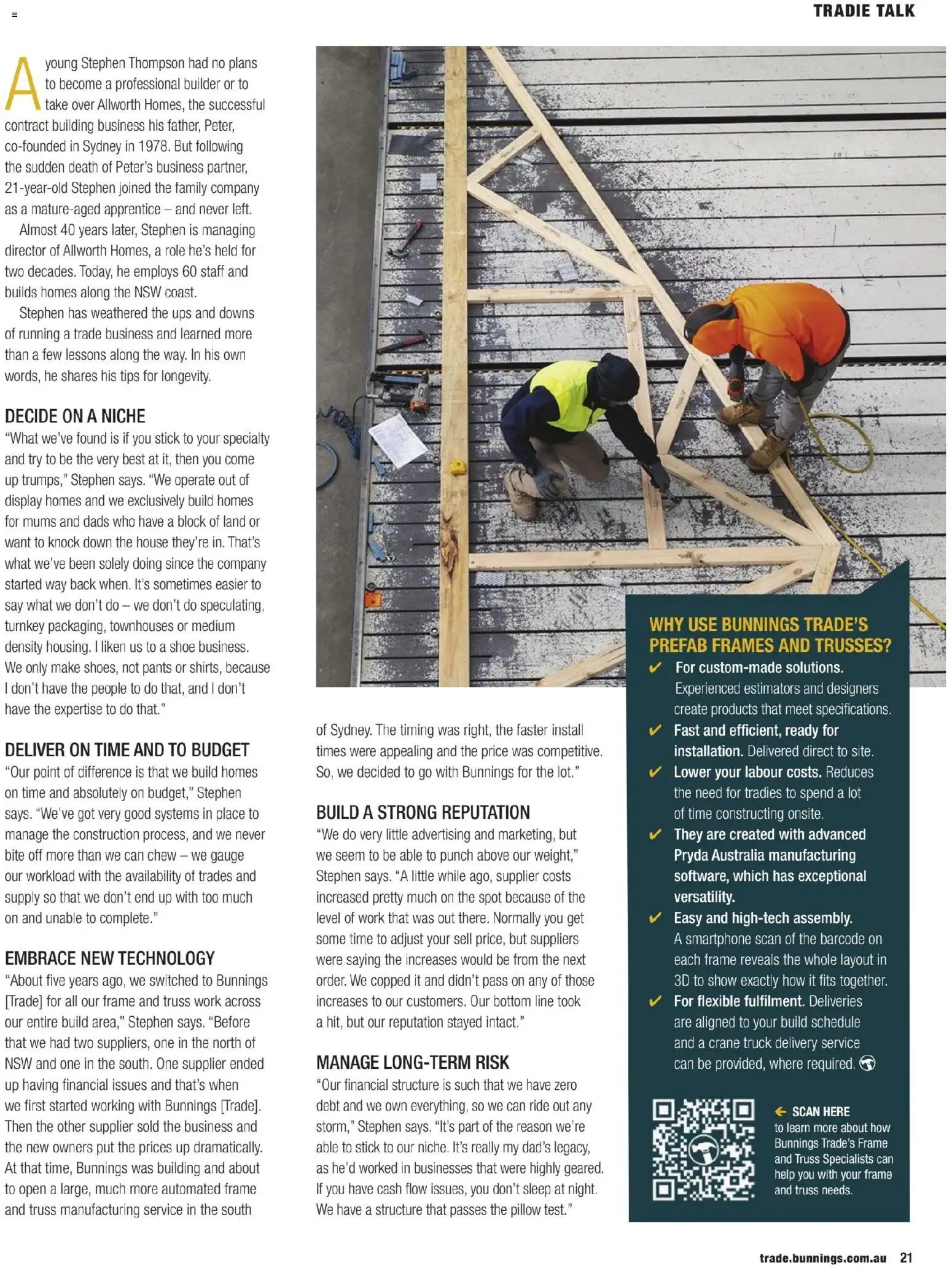 Bunnings Warehouse Trade Magazine November 2025 - page 21- valid from 01/11/2025