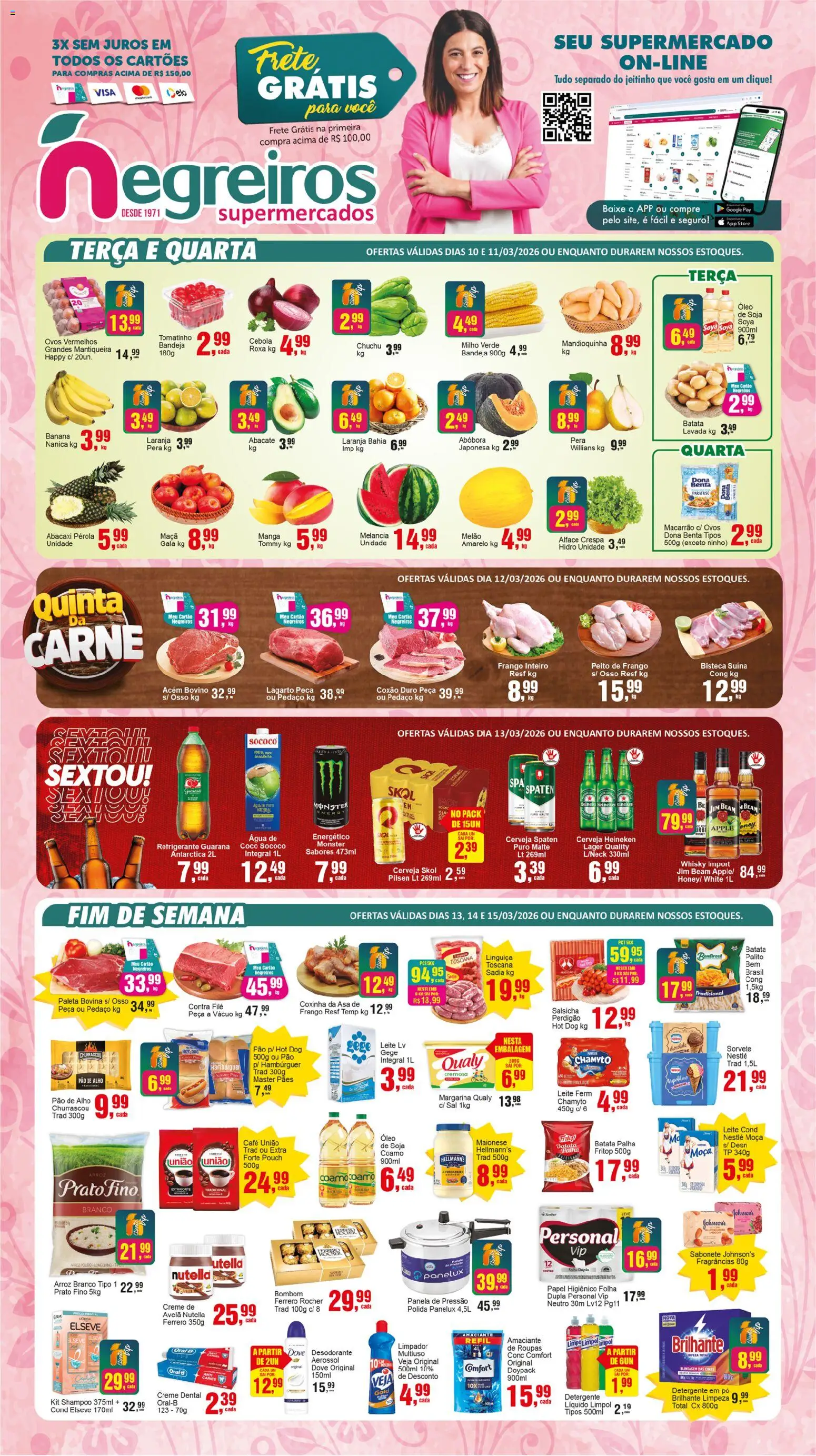 Negreiros - Ofertas da semana - página 1- válido a partir de 10/03/2026
