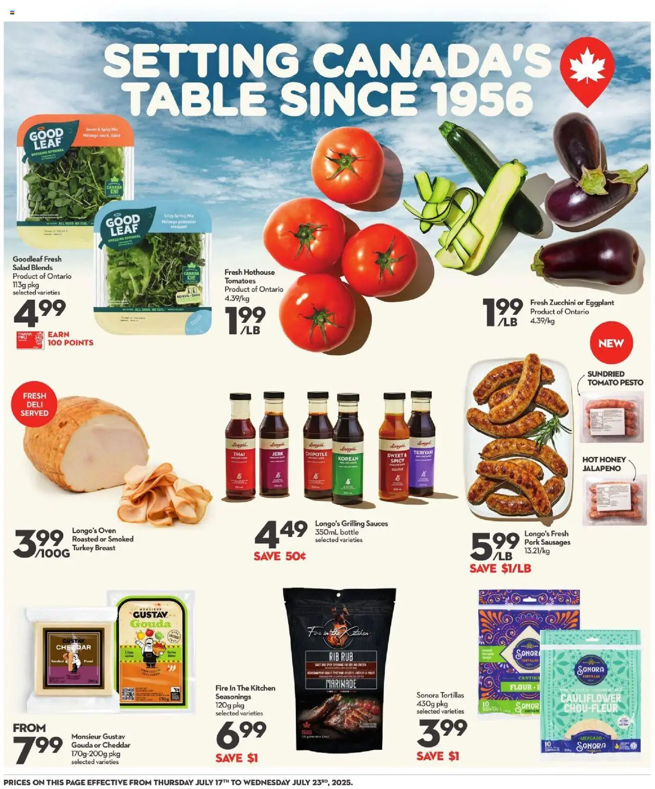 Longo's weekly flyer / circulaire - page 12- valid from Jul 17, 2025