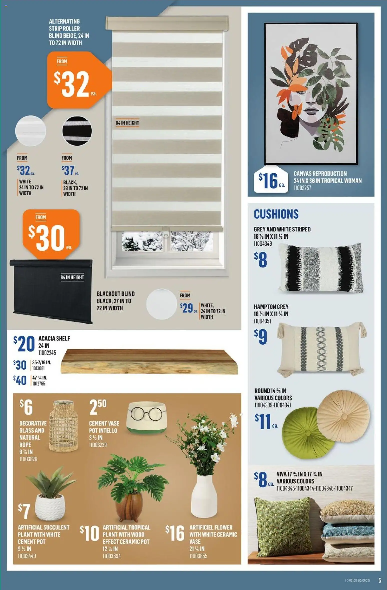 Canac weekly flyer - page 5- valid from Jan 15, 2026