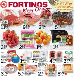 Preview Fortinos weekly flyer / circulaire valid from Dec 18, 2025