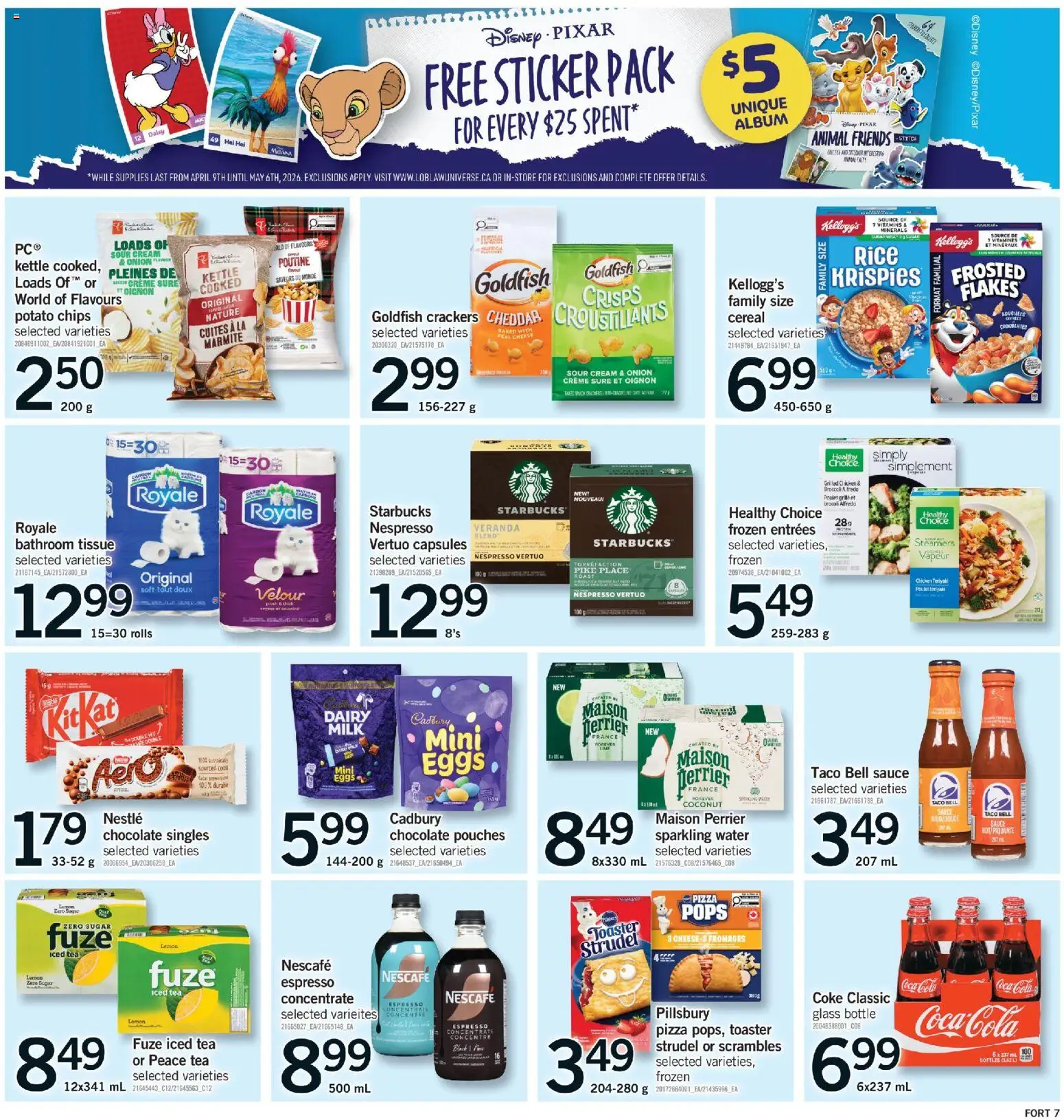Fortinos weekly flyer / circulaire - page 8- valid from Apr 16, 2026
