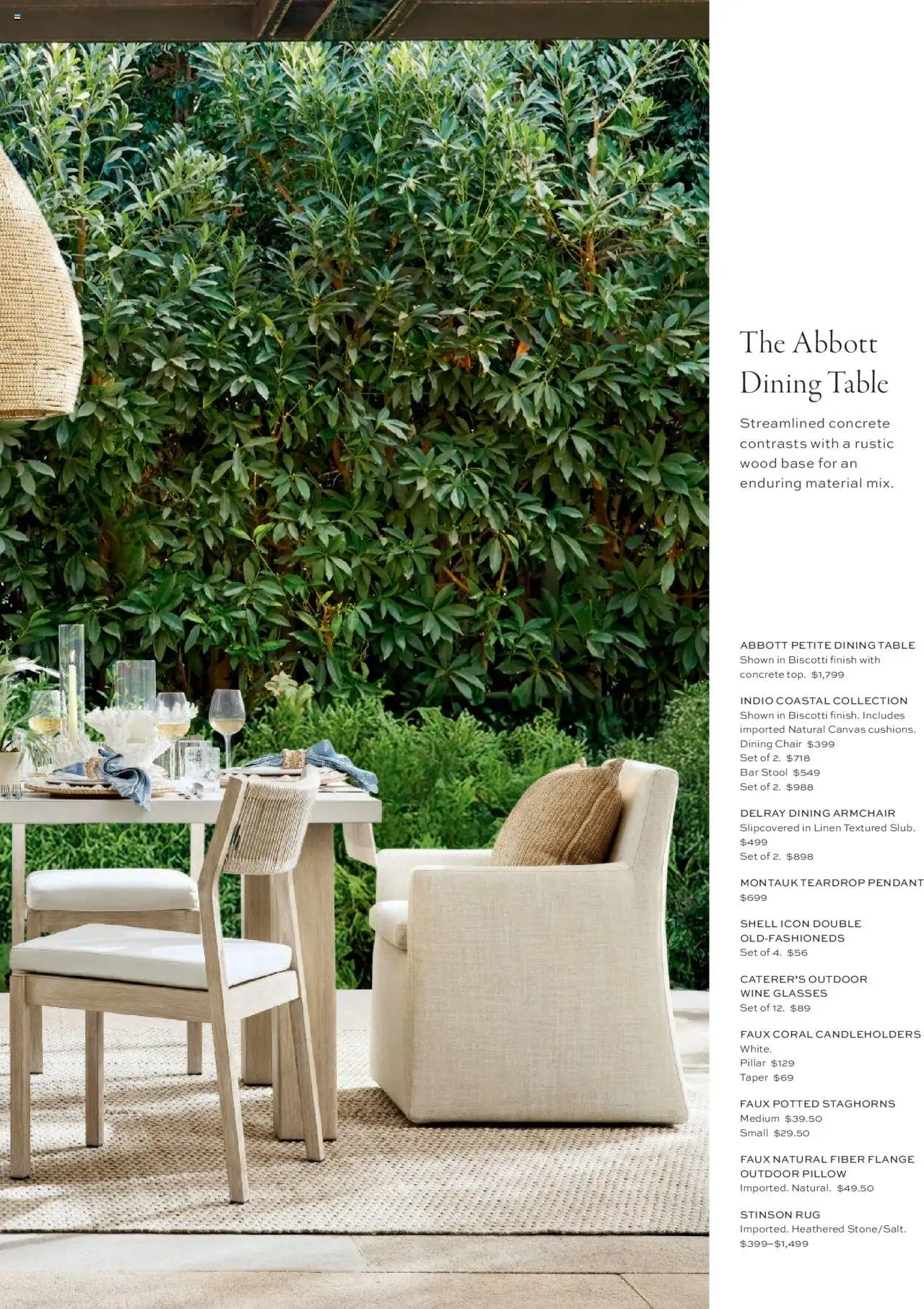 Pottery Barn Summer 2025 - page 23- valid from 03/22/2025
