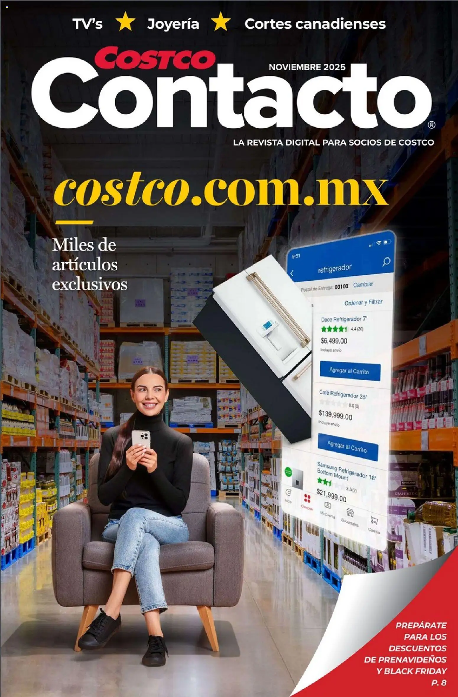 Costco Revista Noviembre - página 1- válido desde 01/11/2025