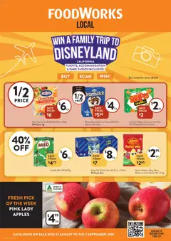 Foodworks catalogue preview - valid from 27/08/2025