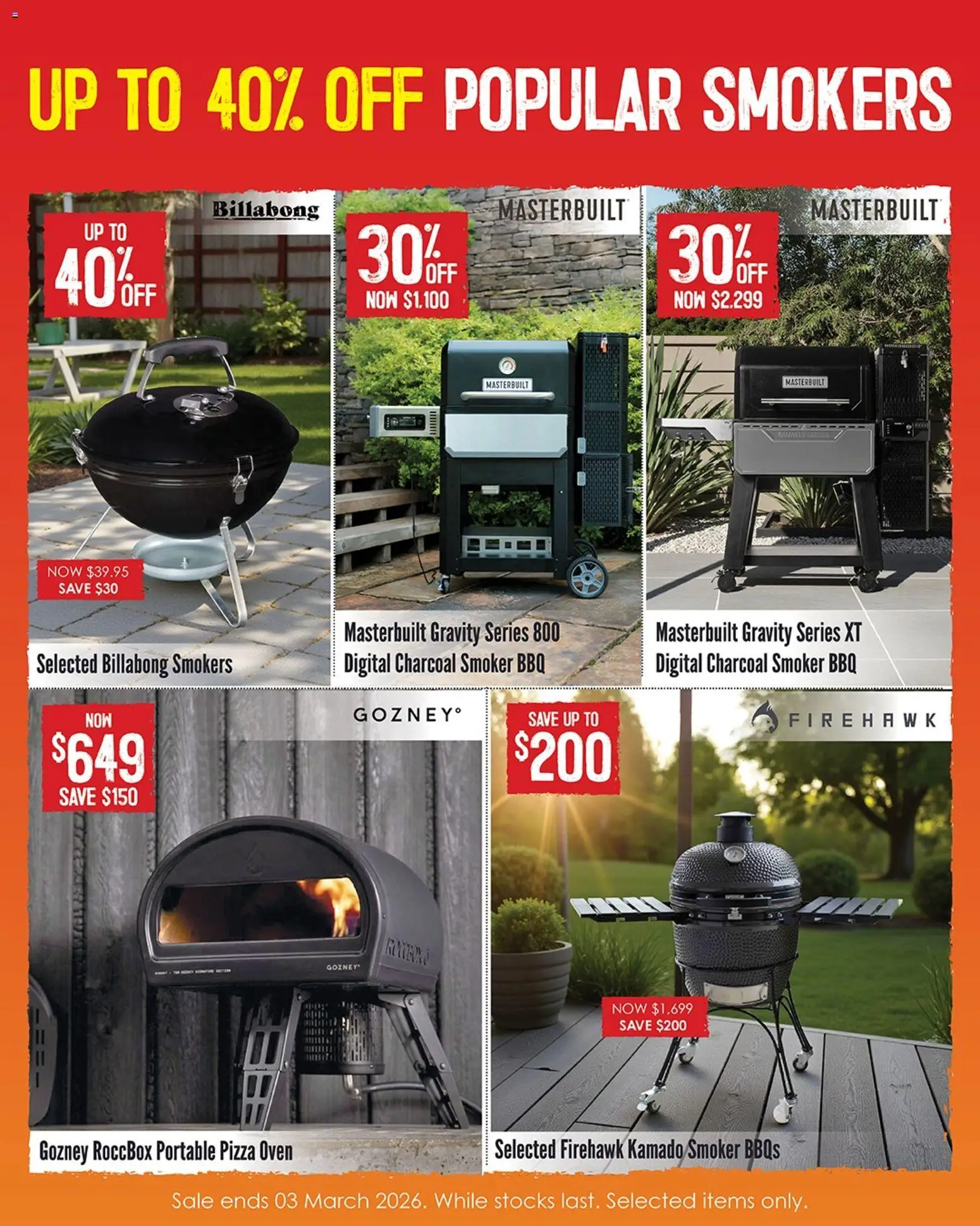 Barbeques Galore  Catalogue  - page 3- valid from 06/02/2026