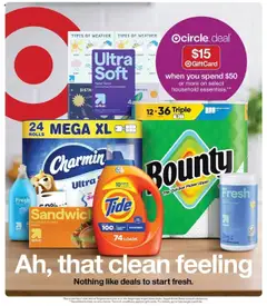 Preview Target Weekly Ad valid from 08/17/2025