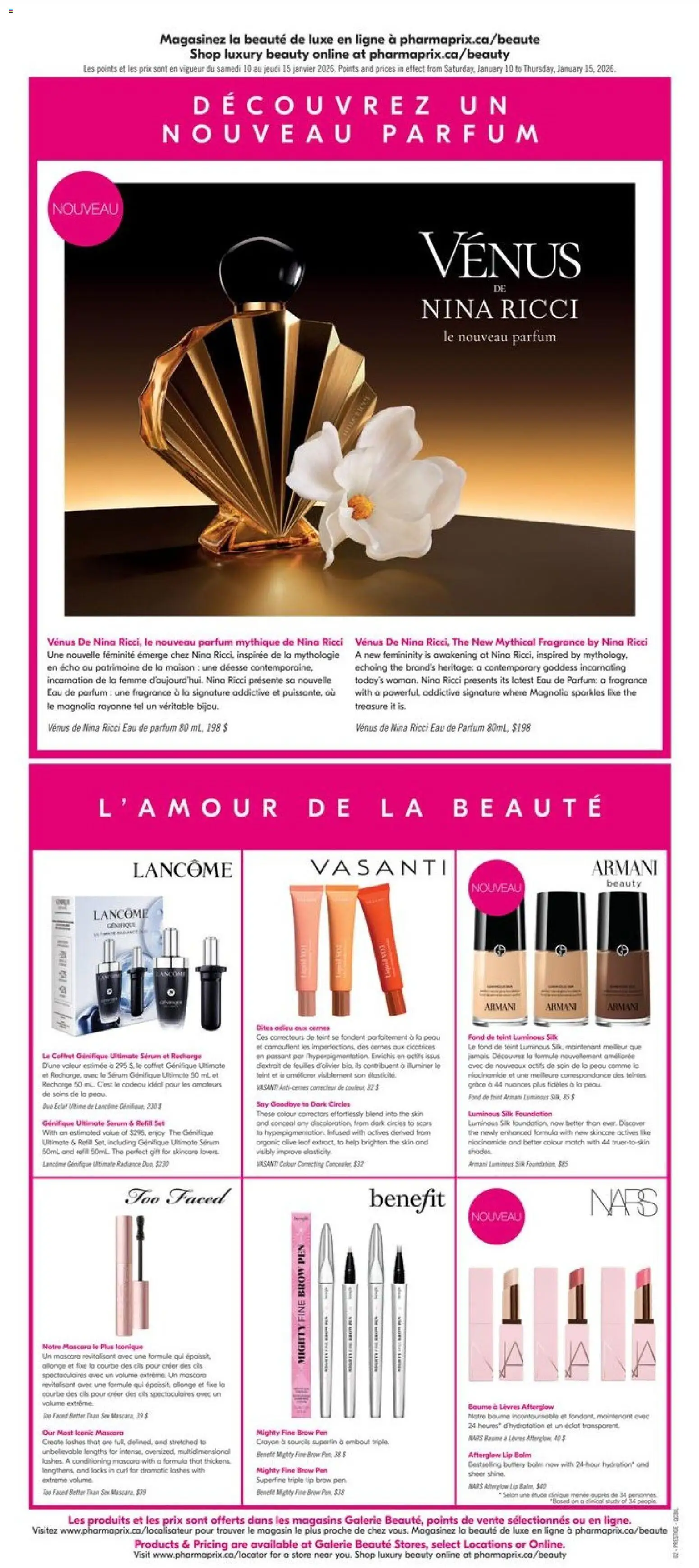 Pharmaprix weekly flyer / circulaire - page 12- valid from Jan 9, 2026