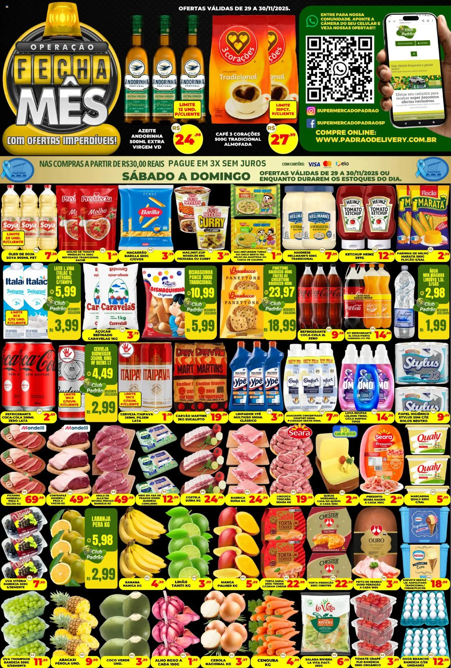 Supermercado Padrão - Ofertas da semana - página 1- válido a partir de 29/11/2025

