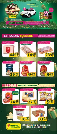 Pré-visualização Comercial Esperança - Ofertas do Açougue válida a partir de 26/12/2025
