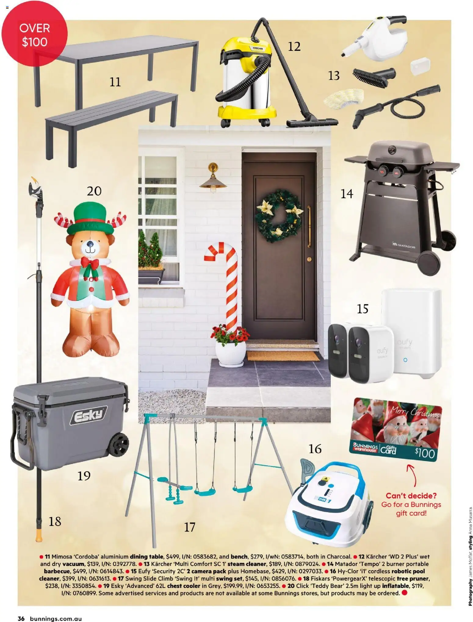 Catalogue Bunnings Warehouse December  - page 36- valid from 01/12/2025