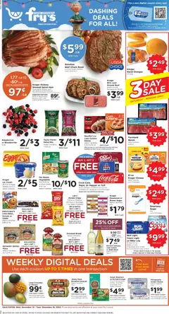 Preview Fry's Food Weekly Ad valid from 12/10/2025
