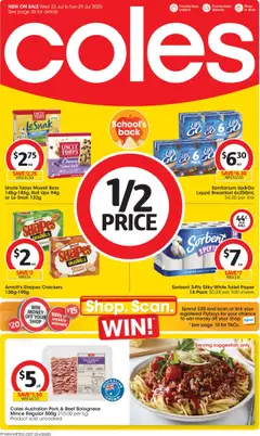 Coles catalogue preview - valid from 23/07/2025