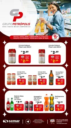 Pré-visualização Semar Supermercado - Ofertas Grupo Petrópolis válida a partir de 30/01/2026