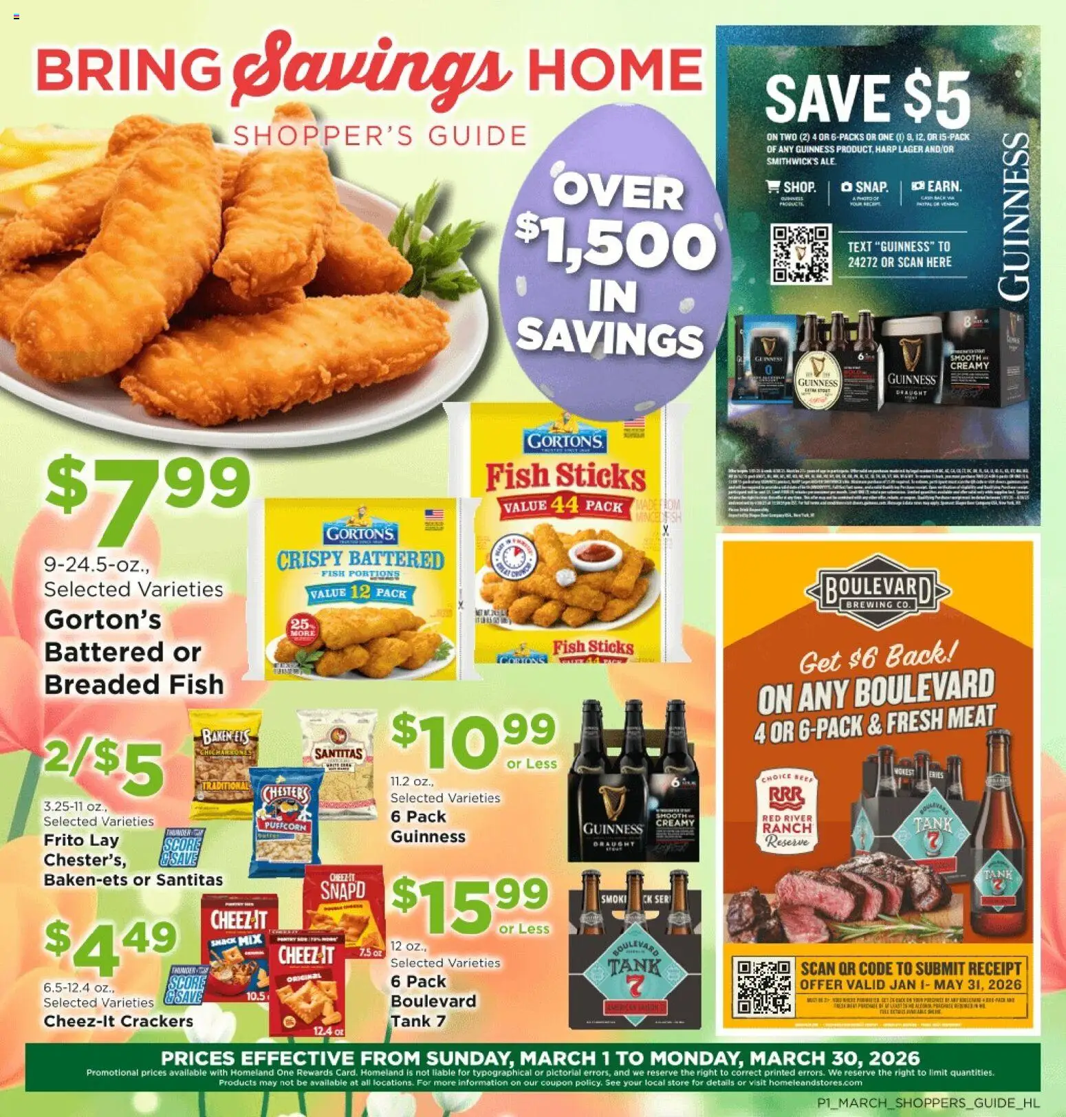 Homeland Bring Savings Home Shopper's Guide - page 1- valid from 03/01/2026