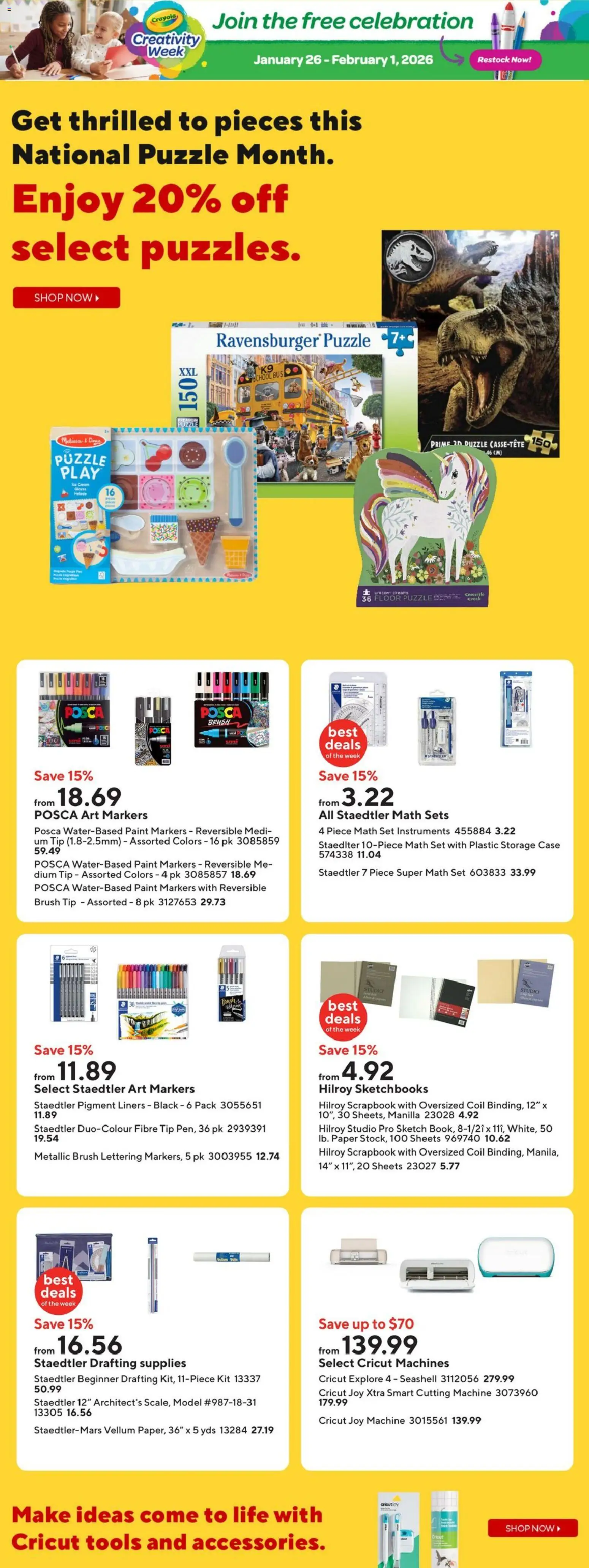Staples weekly flyer / circulaire - page 10- valid from Jan 9, 2026