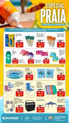 Pré-visualização Semar Supermercado - Ofertas Especial Praia válida a partir de 18/12/2025