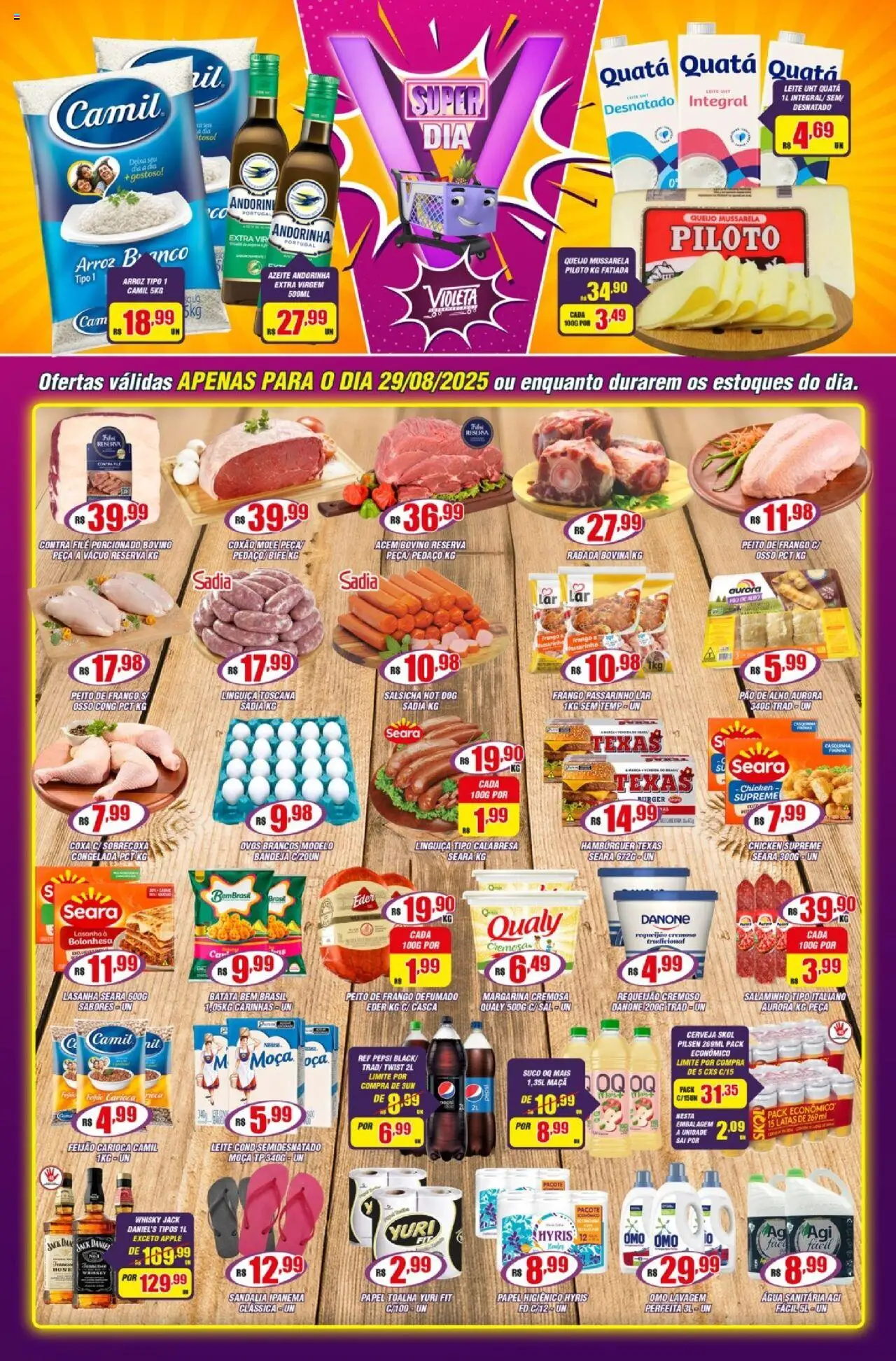 Violeta Supermercados - Ofertas da semana - página 1- válido a partir de 29/08/2025
