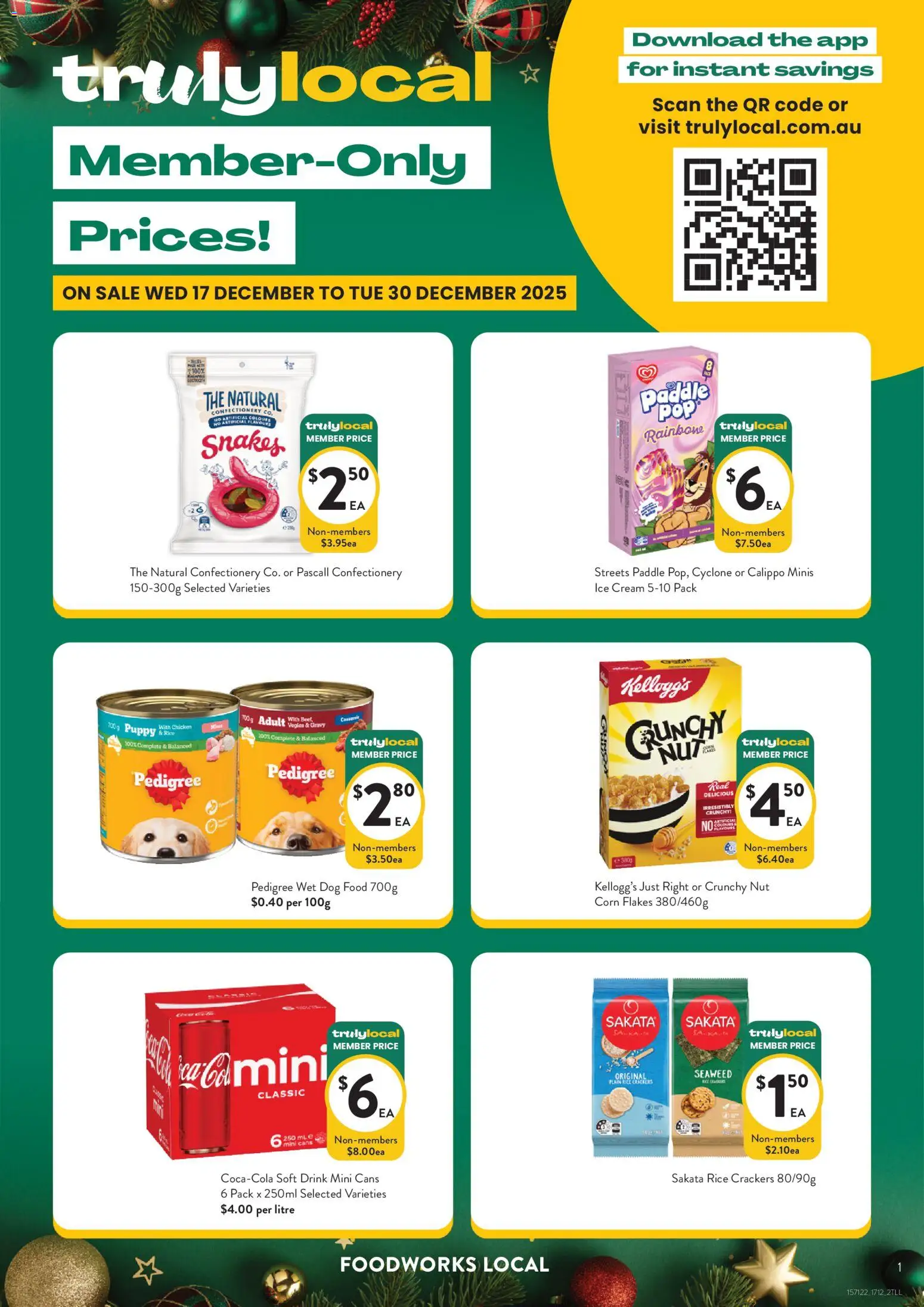 Foodworks Truly Local - page 1- valid from 17/12/2025