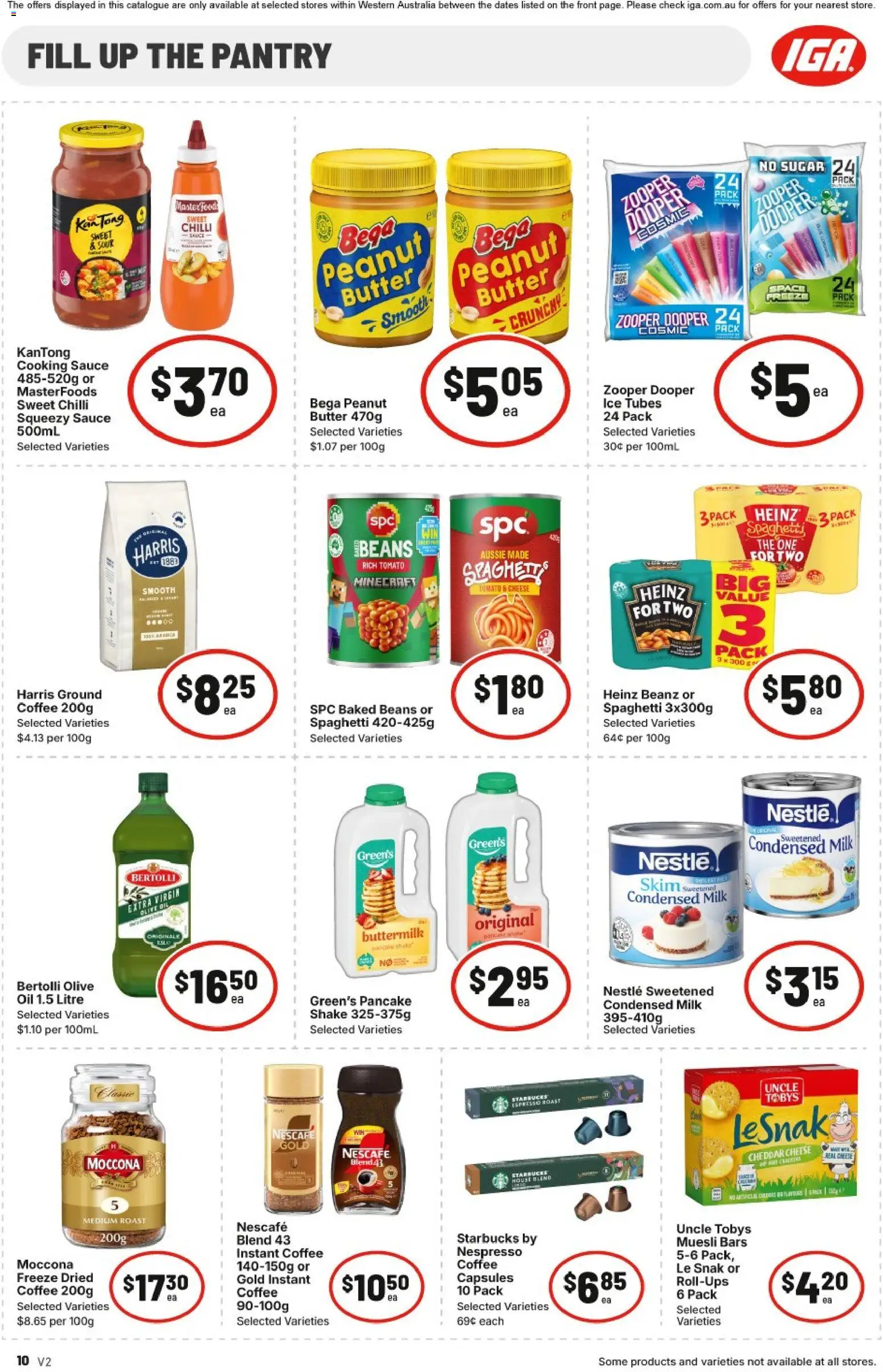 IGA Catalogue NT/WA - page 10- valid from 25/02/2026