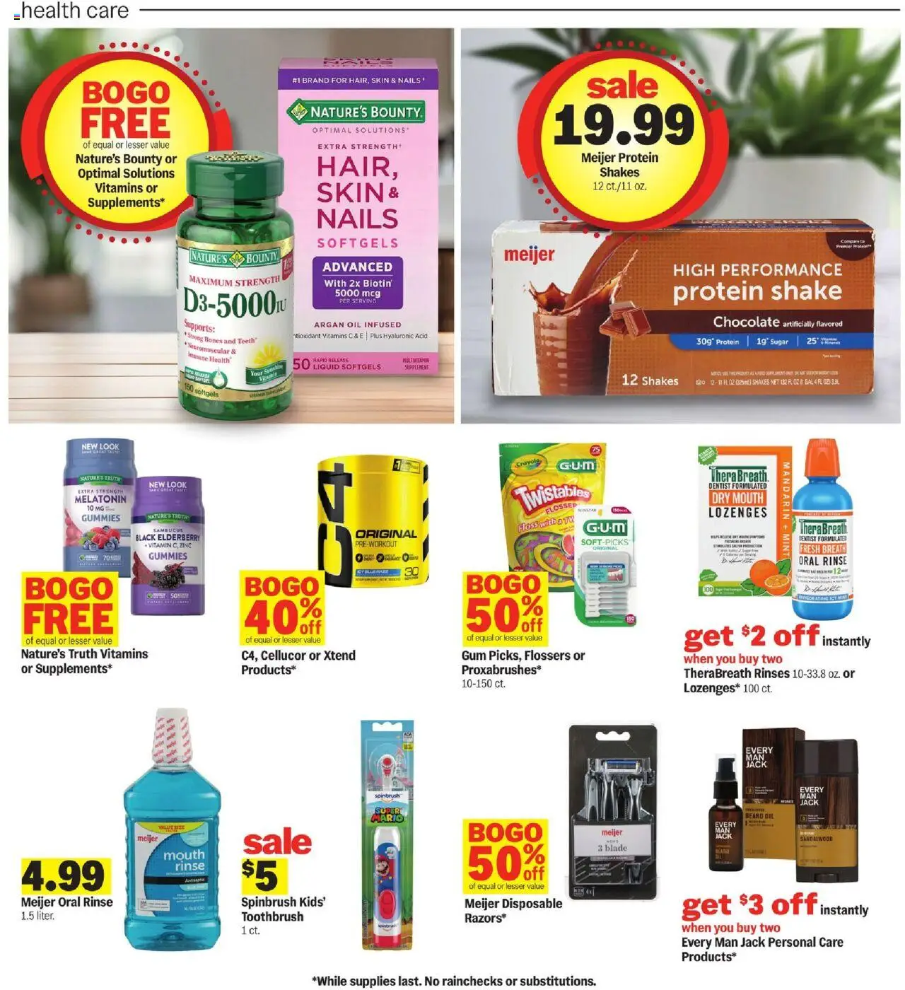 Meijer Weekly Ad - page 34- valid from 07/20/2025
