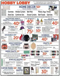 Preview Hobby Lobby Weekly Ad valid from 02/01/2026