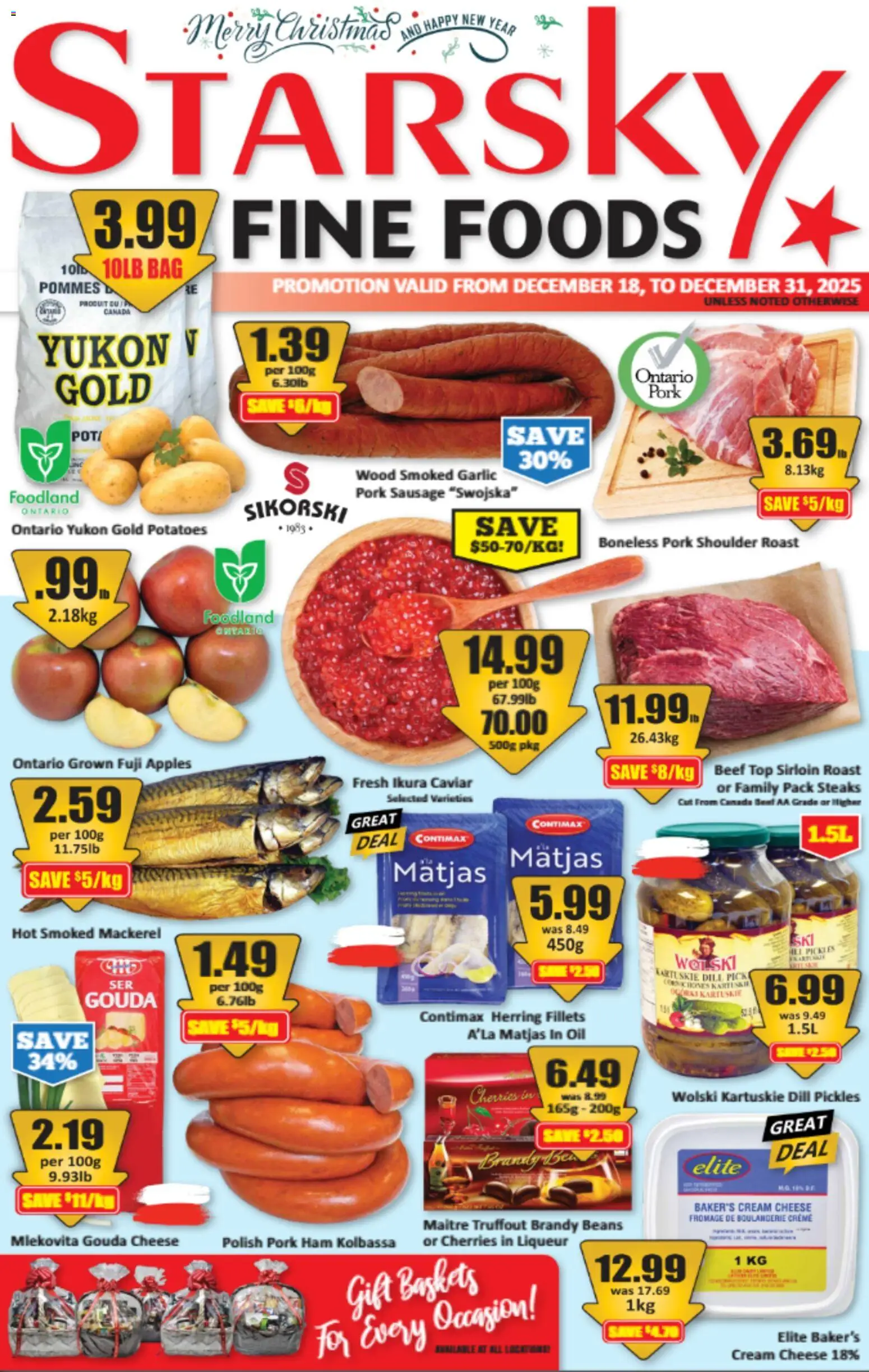 Starsky weekly flyer / circulaire - page 1- valid from Dec 18, 2025
