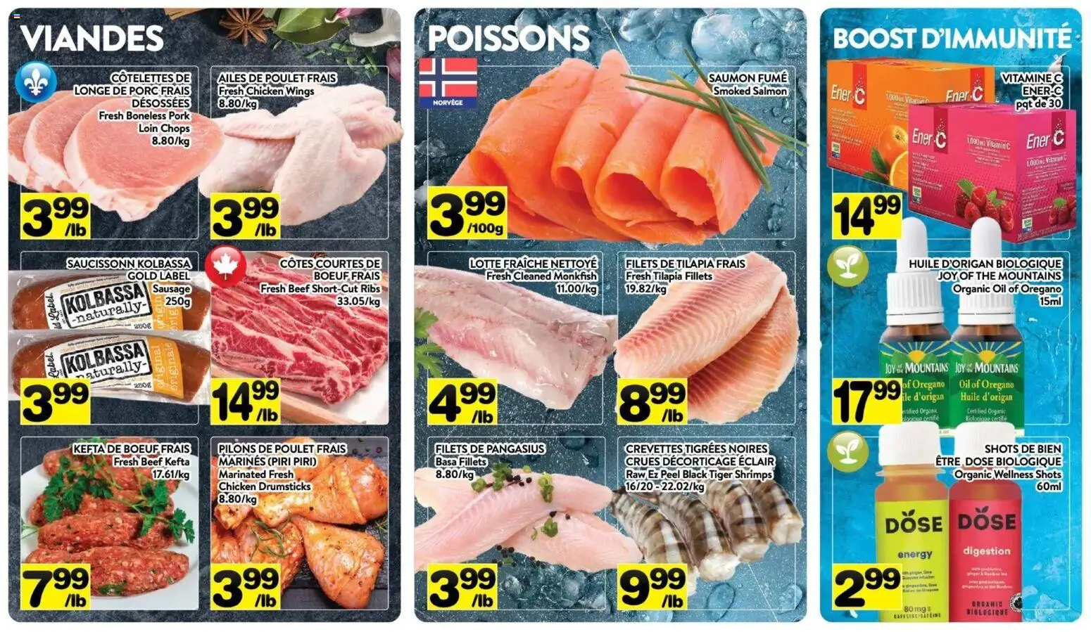 Pa Supermarché weekly flyer / circulaire - page 4- valid from Jan 12, 2026