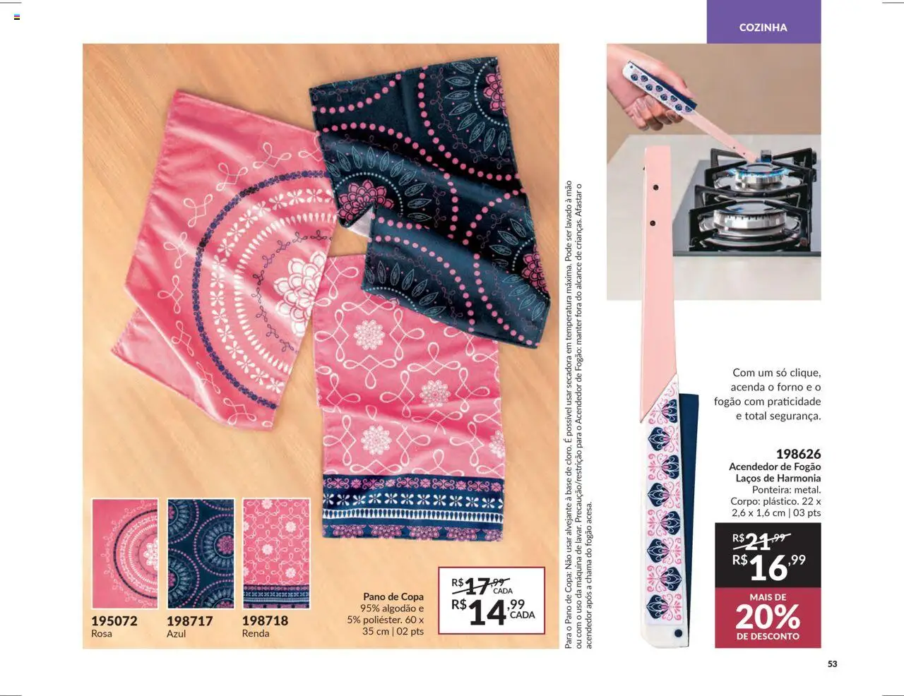 Avon - Campanha 12: Casa & Estilo - página 53- válido a partir de 08/07/2025
