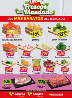 Soriana - Frescos del Mandado Mercado: Nuevo León válido desde 10/02/2026