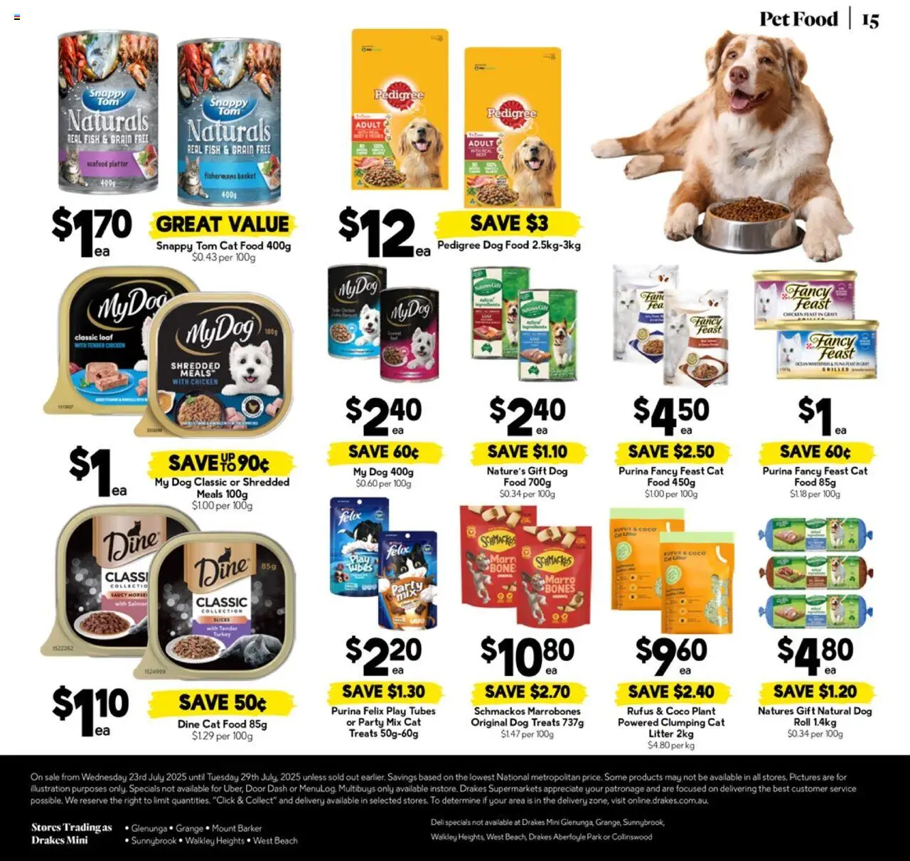 Drakes Catalogue SA - page 15- valid from 23/07/2025