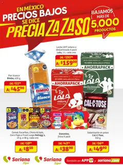Soriana - Preciazazaso Híper: Frontera Chih, Coah, Tamaulipas válido desde 28/08/2025