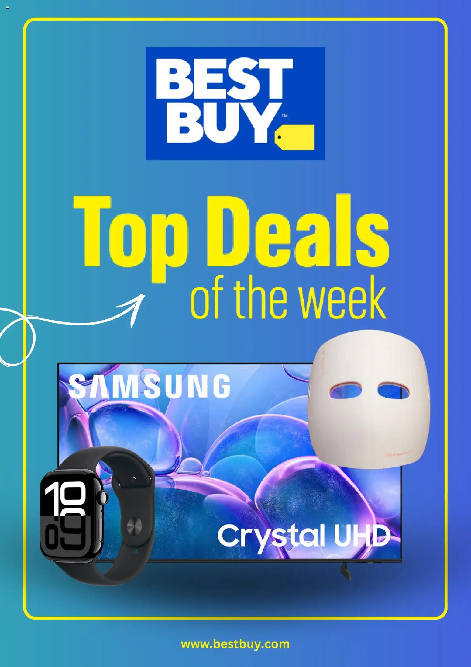 Best Buy Weekly Ad - page 1- valid from 01/01/2026