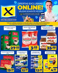 Pré-visualização X Supermercados - Ofertas imperdíveis válida a partir de 24/11/2025