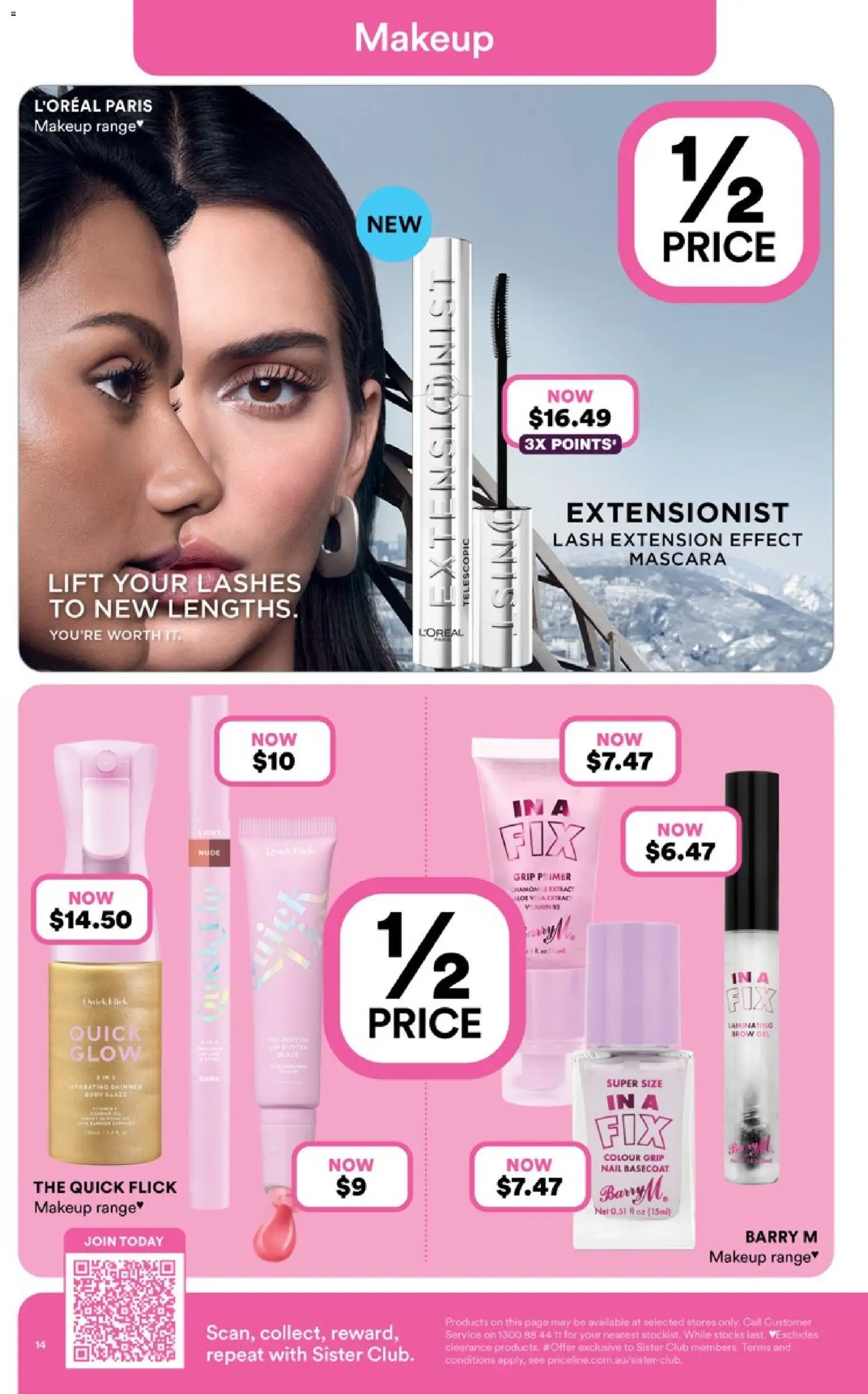 Priceline Pharmacy catalogue  - page 14- valid from 09/04/2026