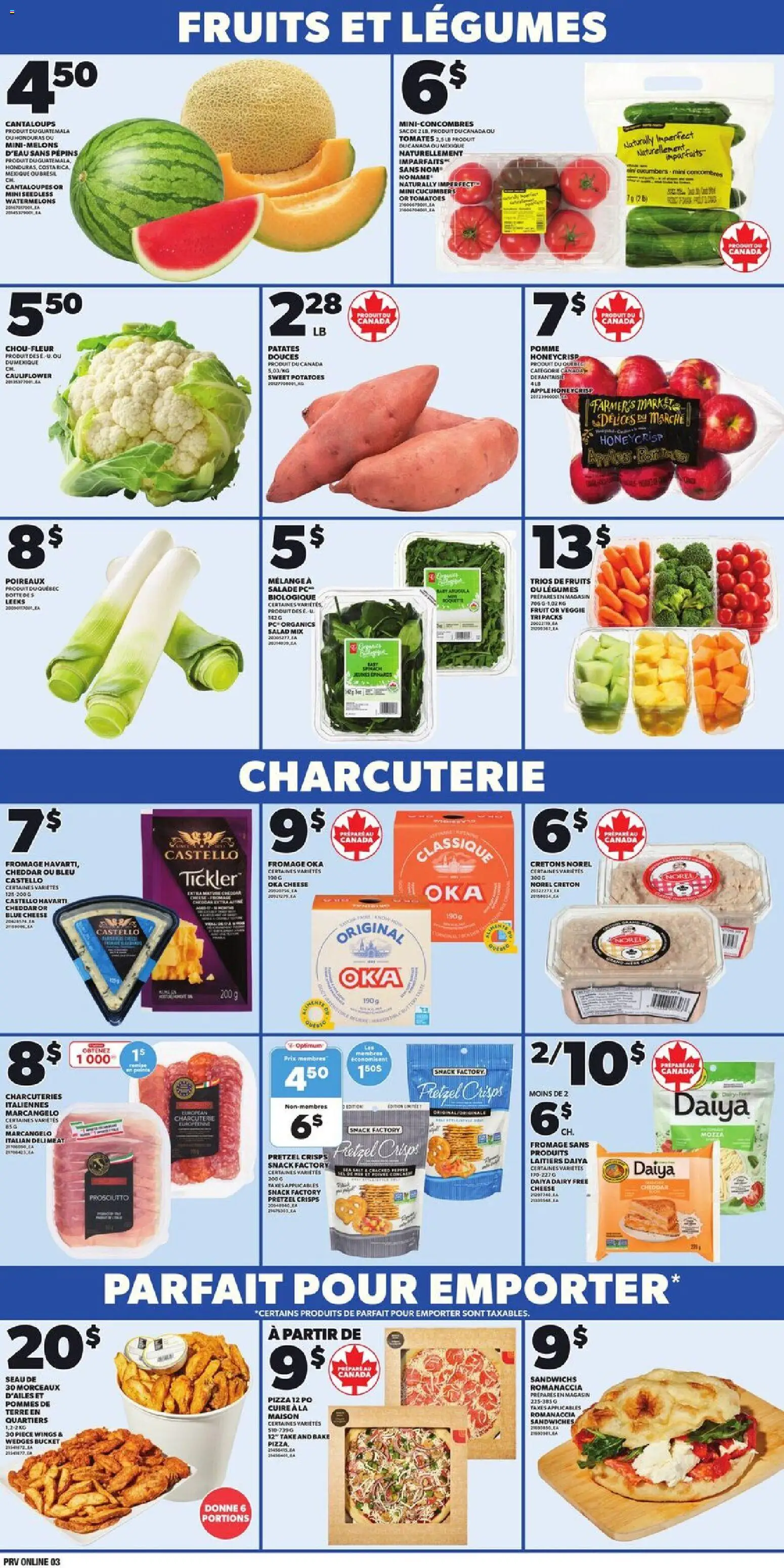 Provigo weekly flyer / circulaire - page 3- valid from Jan 8, 2026