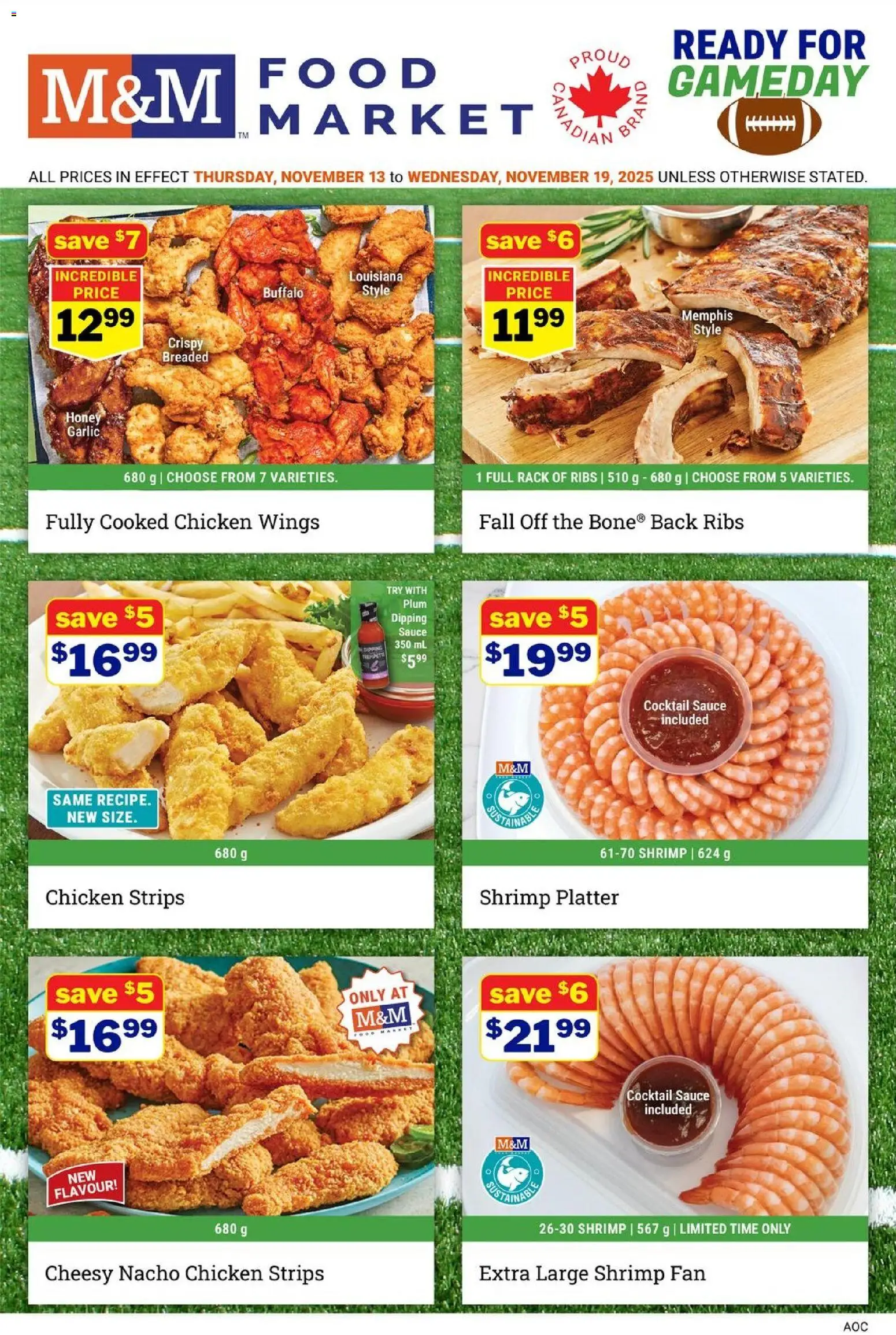 M&M Food Market weekly flyer / circulaire - page 1- valid from Nov 13, 2025