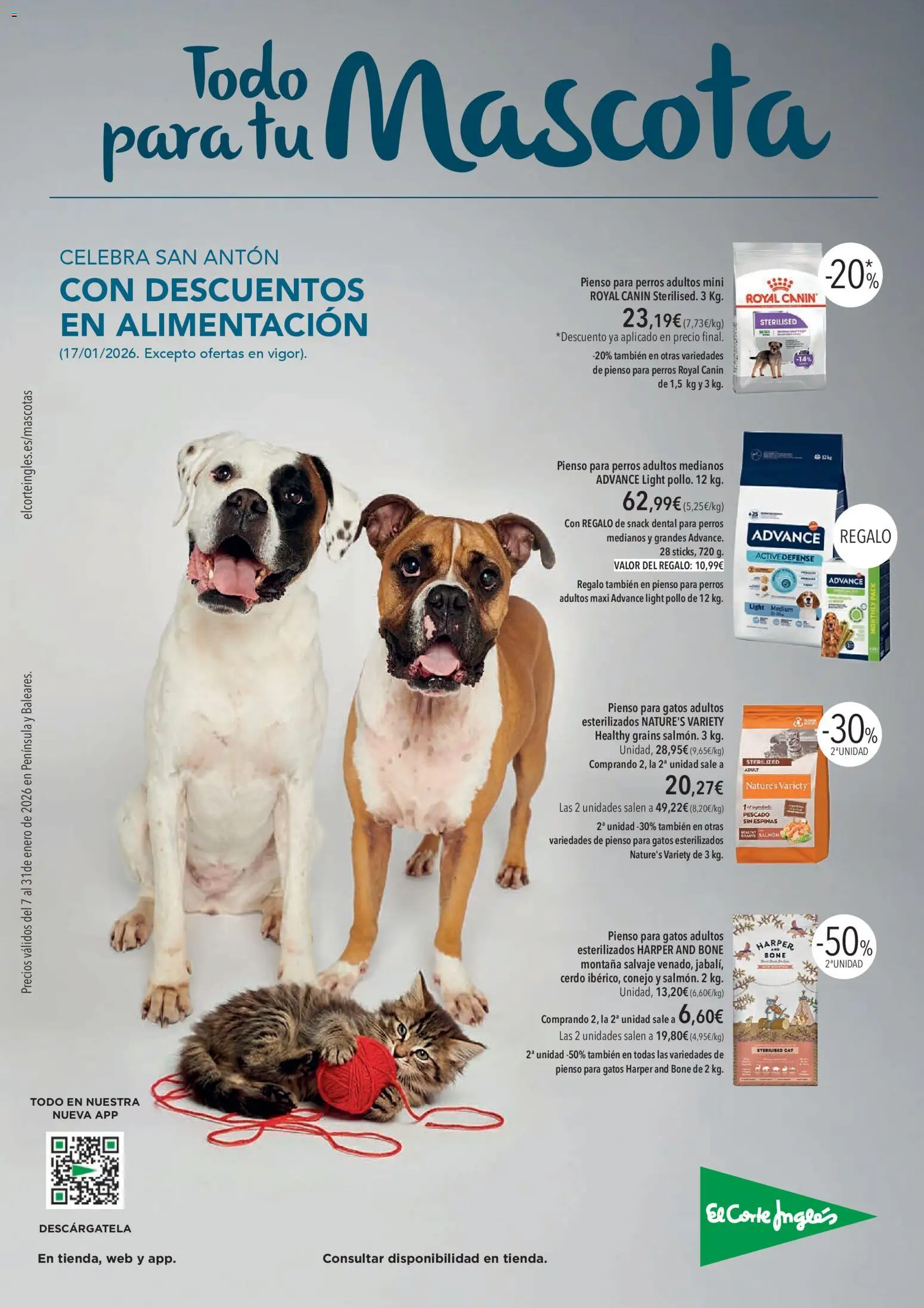 El Corte Inglés catálogo Mascota  - página 1- válido desde 07/01/2026