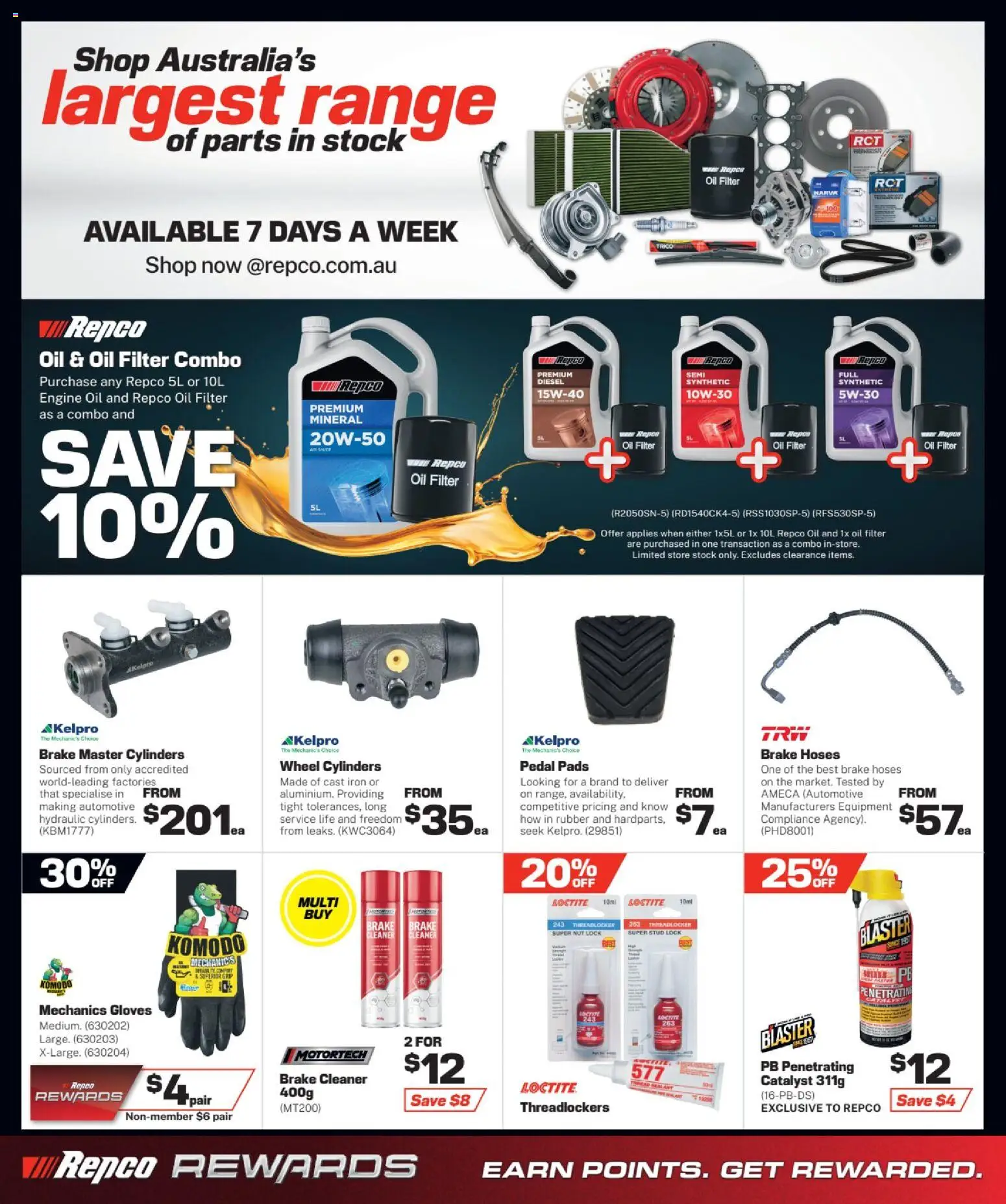 Repco Catalogue - page 12- valid from 07/01/2026