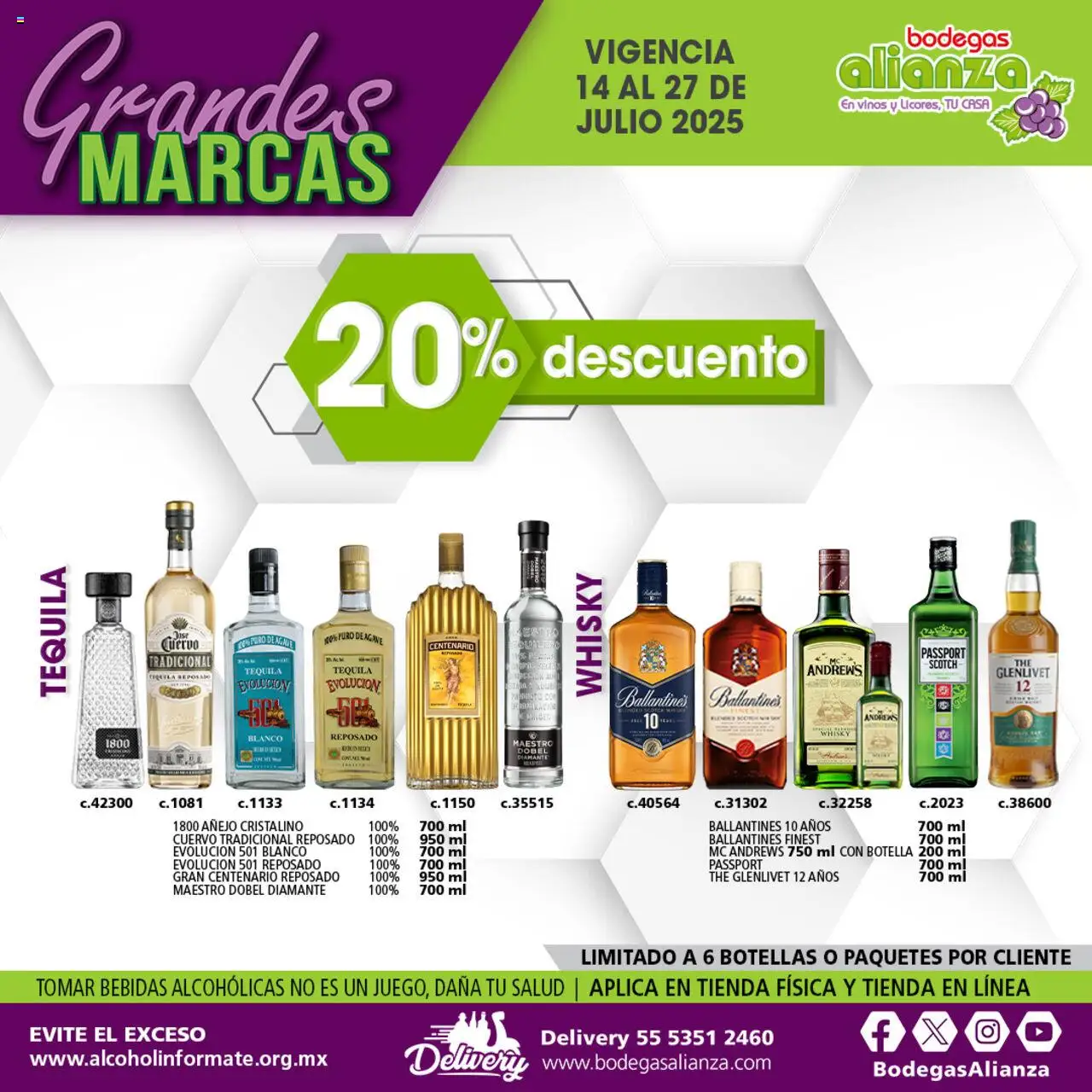 Bodegas Alianza - Catálogo Grandes Marcas - página 14- válido desde 14/07/2025