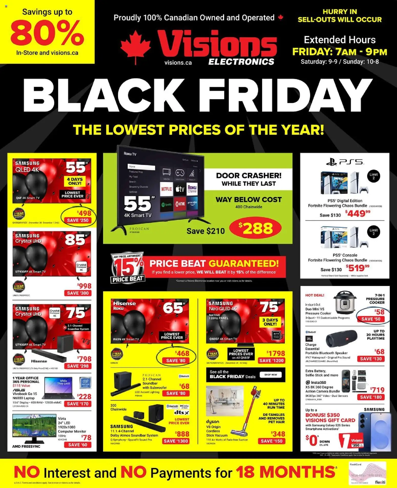 Visions - Black Friday  - page 1- valid from Nov 28, 2025