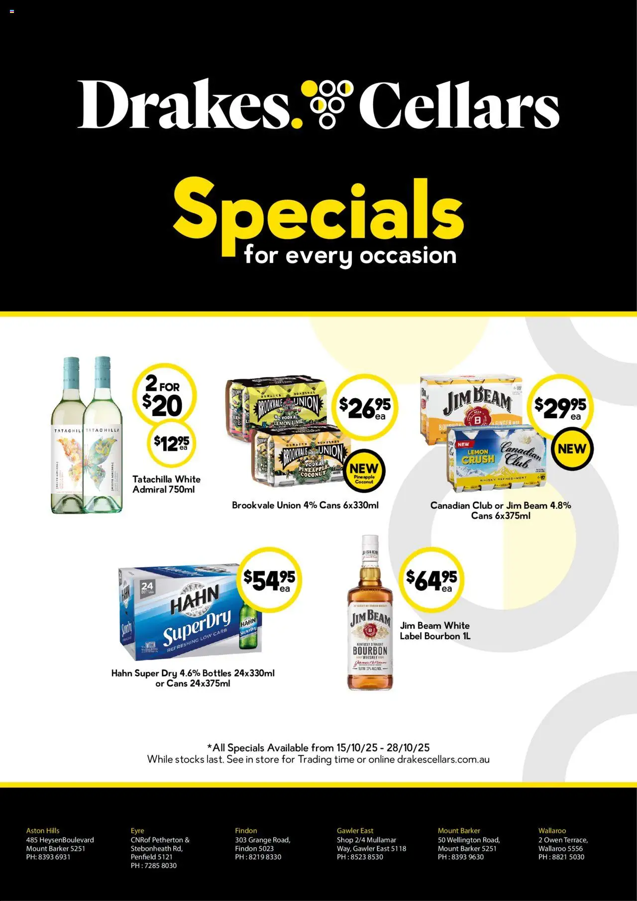 Drakes Cellars - page 1- valid from 15/10/2025