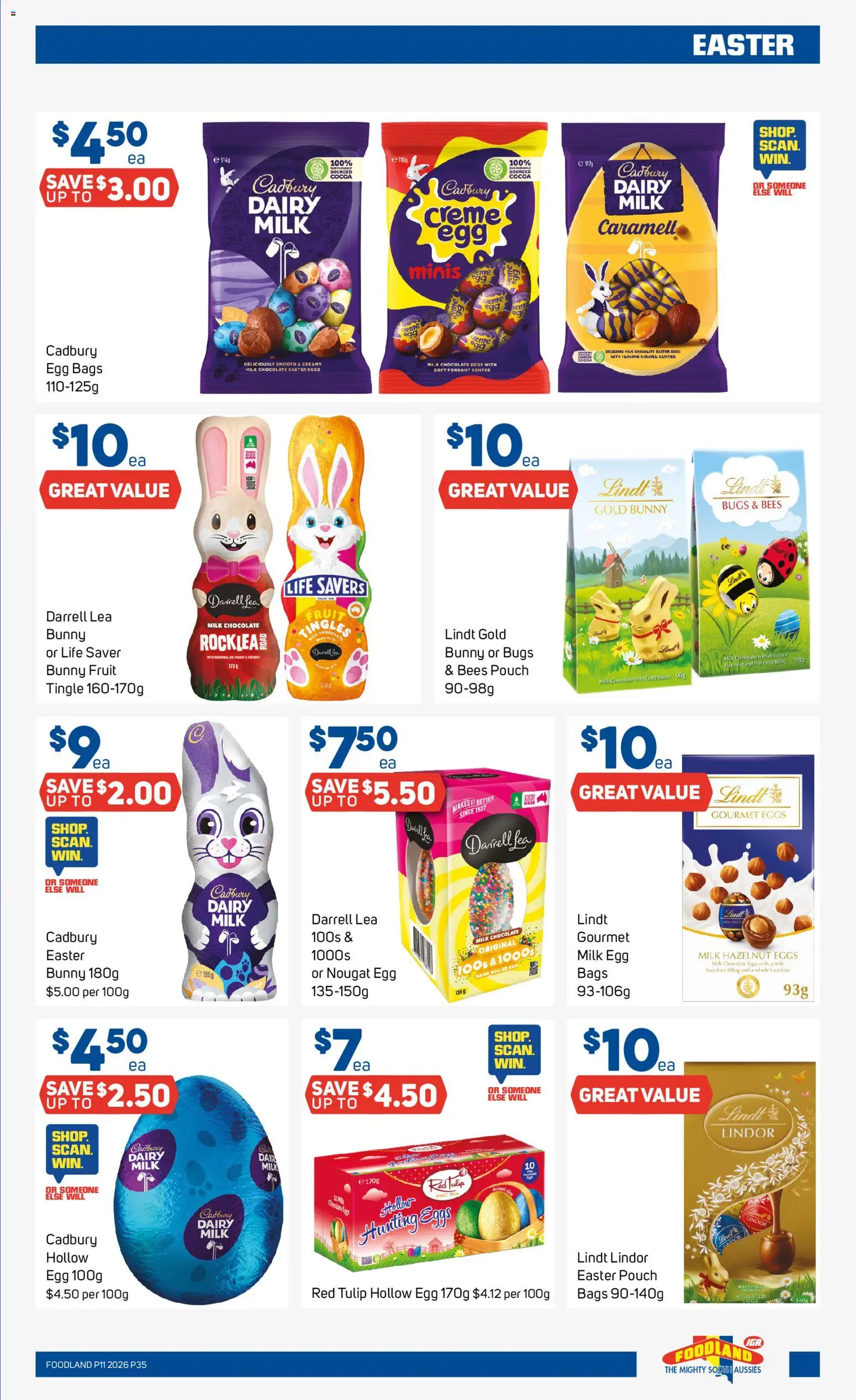 Foodland catalogue  - page 35- valid from 11/03/2026
