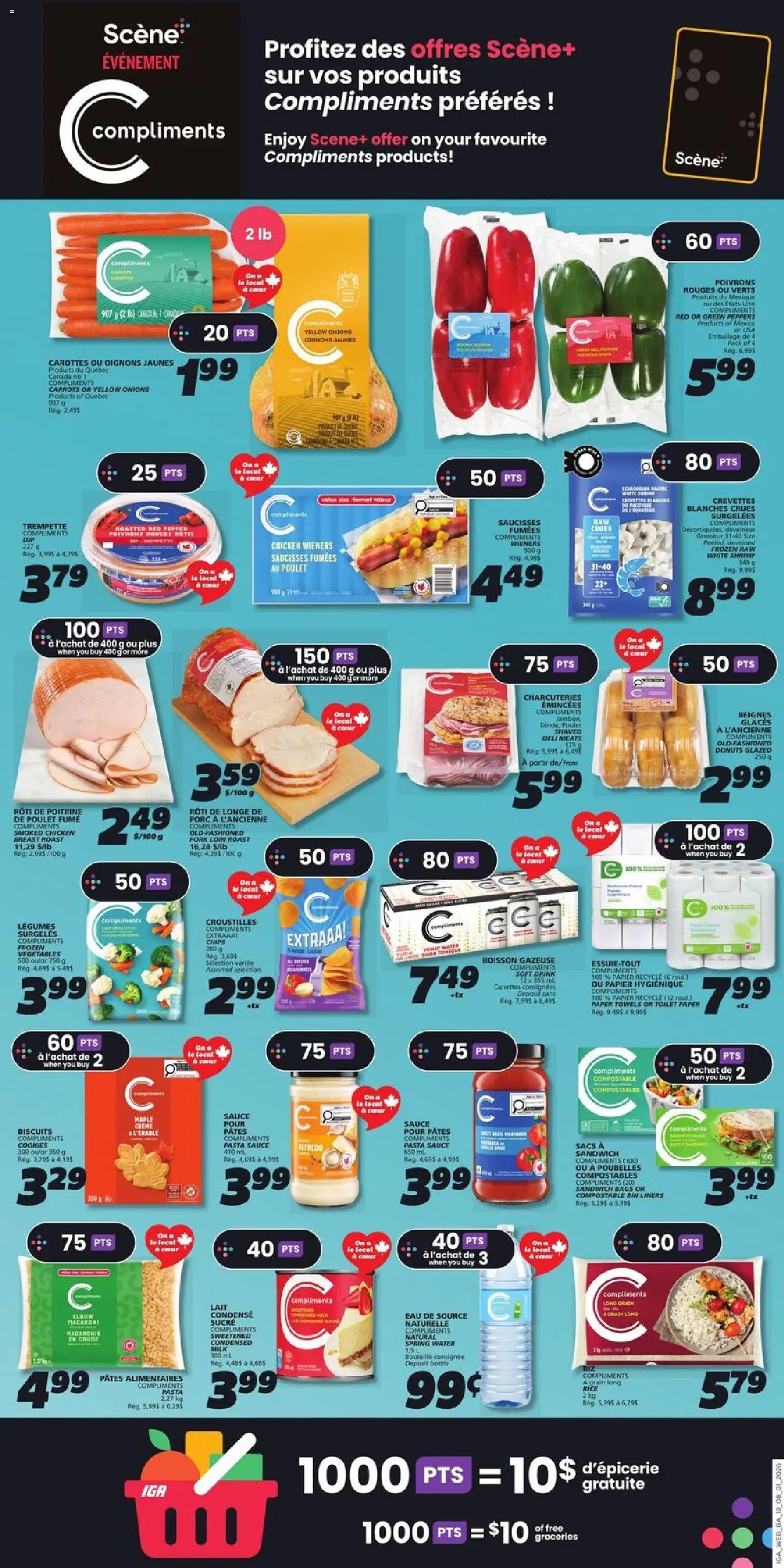IGA weekly flyer / circulaire - page 12- valid from Jan 8, 2026
