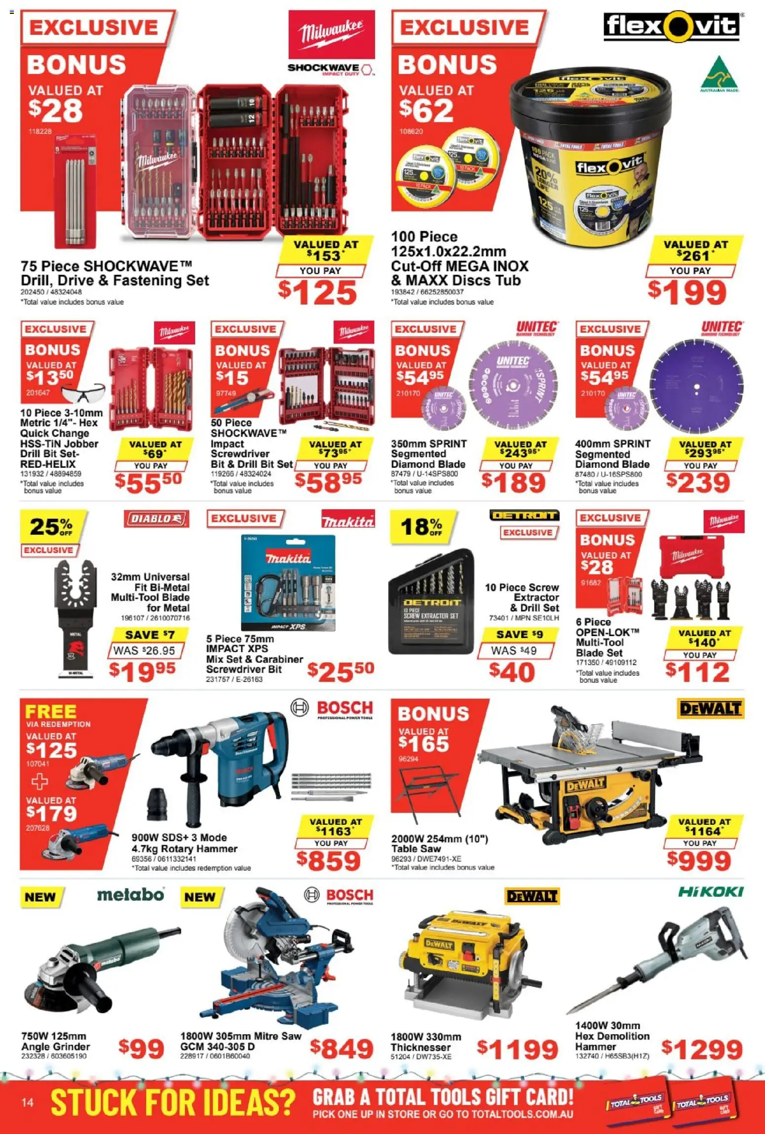Total Tools Catalogue - page 12- valid from 02/12/2025